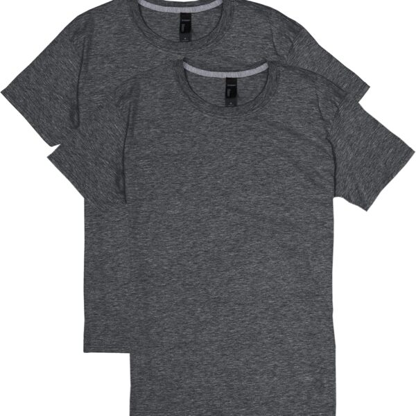 Hanes Mens X-Temp Performance T-Shirt Pack, Cotton Blend Moisture-Wicking Tees for Men, 2-Pack