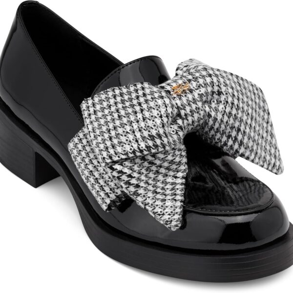 Karl Lagerfeld Womens Camilla Bow Loafer