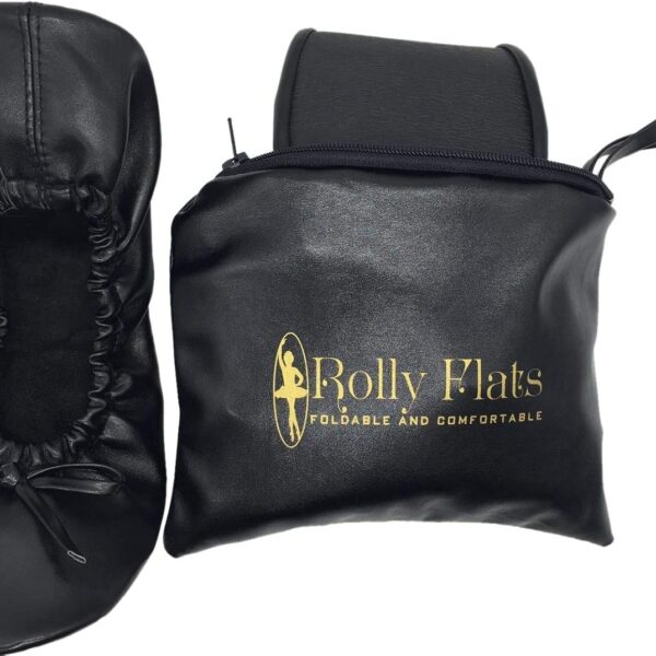 Women's Foldable Flats – Portable Ballet Slippers Shoes for Travel, Wedding – Fits in Purse
